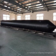 Airbag de caucho marino para el lanzamiento de barcos